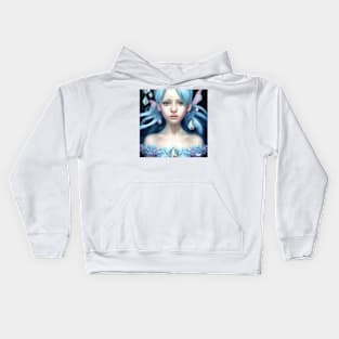 Crystal Faerie by Kim Turner Art Kids Hoodie